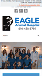 Mobile Screenshot of eagleanimalvet.com